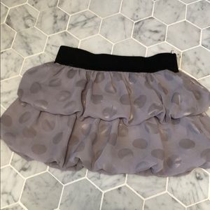 Cute gray bubble skirt